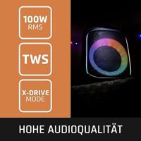 Lenco PA-101BK Party speaker 1 stuk(s) - thumbnail