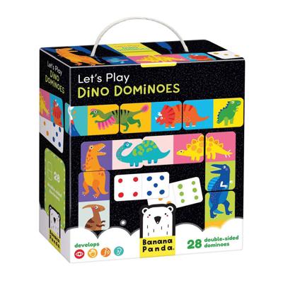 Banana Panda - laten we dino domino spelen Banana Panda - laten we dino domino spelen