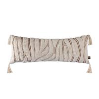 PTMD Zalie Sierkussen - 90x3x35 cm - Katoen - Naturel - thumbnail