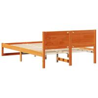 Bedframe Wasbruin 140 x 190 cm Massief grenenhout - thumbnail