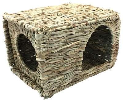 HAPPY PET GRASSY HIDEAWAY VERSTOPPLEK