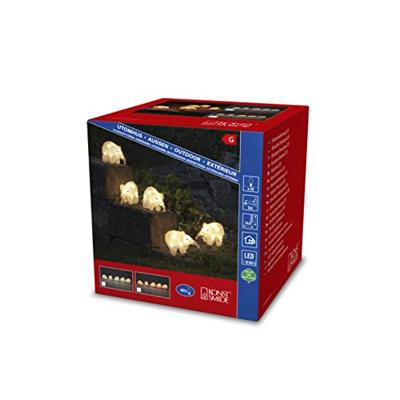Konstsmide 6256-103 Acryl figuur Energielabel: G (A - G) Olifant Set van 5 stuks Warmwit LED Warm-wit Konstsmide 6256-103 Acryl figuur Energielabel: G (A - G) Olifant Set van 5 stuks Warmwit LED Warm-wit