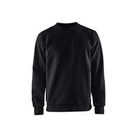 Blåkläder Sweatshirt Jersey ronde hals 33641048 | Zwart | Maat 3XL - 7330509352656 - thumbnail