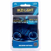 Ikzi Light Wielverlichting ikzi voor 2 wielen - blauwe leds - thumbnail