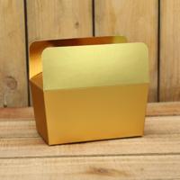 Bonbon doosjes - Chocolade doosje - Goud zijdemat - Tekst - 1 stuks - thumbnail