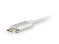Equip 133453 USB Type C DVI Wit kabeladapter/verloopstukje - thumbnail