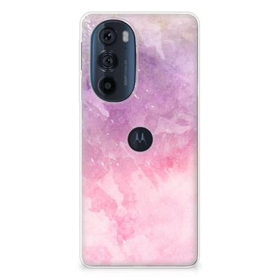 Smartphone hoesje Motorola Edge 30 Pro Pink Purple Paint