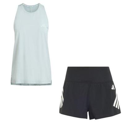 adidas adi365 Singlet 4&apos;&apos; Short Set Dames