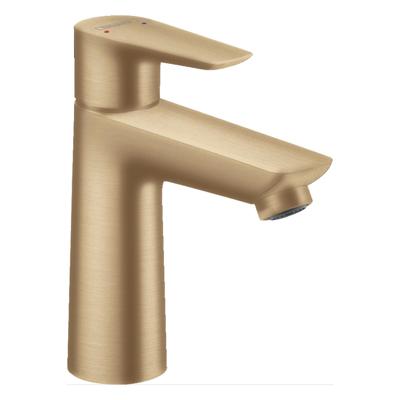 Hansgrohe Talis E wastafelkraan 110 CoolStart met waste brushed bronze 71713140