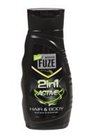 Body-X Fuze Body&Hair Wash 300ml Active - thumbnail