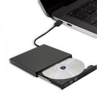 Qoltec 51858 Externe dvd-rw-recorder | USB 2.0 | Zwart - thumbnail