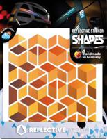 REFLECTIVE BERLIN reflex-stickers "shapes" refl.sticker refl.berlin cube honey - thumbnail