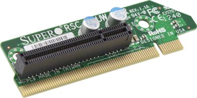 Supermicro RSC-R1UW-E8R interne PCE-interfaces en adapter (PCIe, 1U, WIO, 1x PCI-E x8)
