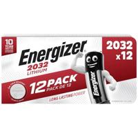 Energizer Knoopcel CR2032 3 V 12 stuk(s) 240 mAh Lithium - thumbnail