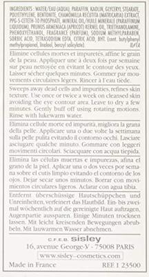 Sisley Gentle Facial Buffing Cream Scrub 40 ml