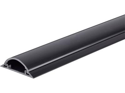TRU COMPONENTS Kabelbrug 1571661 PVC Zwart Aantal kanalen: 1 1000 mm Inhoud: 1 m