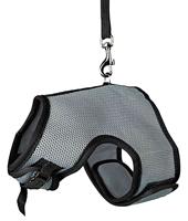 TRIXIE SOFTTUIG MET RIEM GROTE KONIJNEN ASSORTI 25-40 CM / 120 CM 4 ST - thumbnail