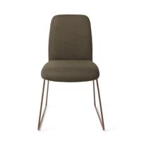 Jesper Home Eetkamerstoel 'Taiwa' Slide Rose, kleur Jungle Jewel - thumbnail