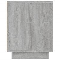 Tv-meubel 80x35x45 cm bewerkt hout grijs sonoma eikenkleurig - thumbnail