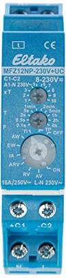 Eltako 23100001 MFZ12NP-230V+UC Tijdrelais Multifunctioneel 230 V 1 stuk(s) Tijdsduur: 0.1 s - 40 h 1x NO Eltako 23100001 MFZ12NP-230V+UC Tijdrelais Multifunctioneel 230 V 1 stuk(s) Tijdsduur: 0.1 s - 40 h 1x NO