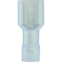 Vogt Verbindungstechnik 3966S Platte stekker (female) Insteekbreedte: 6.3 mm Insteekdikte: 0.8 mm 180 ° Volledig geïsoleerd Blauw 1 stuk(s) - thumbnail