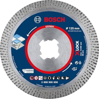Bosch Accessories 2608900658 EXPERT HardCeramic X-LOCK Diamanten doorslijpschijf Diameter 125 mm Boordiameter 22.23 mm Steen, Beton, Baksteen 1 stuk(s) Bosch Accessories 2608900658 EXPERT HardCeramic X-LOCK Diamanten doorslijpschijf Diameter 125 mm Boordiameter 22.23 mm Steen, Beton, Baksteen 1 stuk(s)