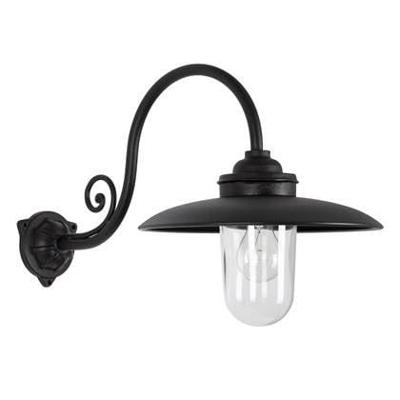 Rhone Gietijzeren Stallamp Zwart