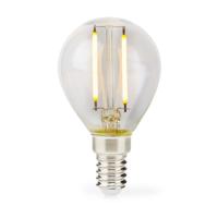Nedis LED-Filamentlamp E14 | G45 | 2 W | 250 lm | 2700 K | 1 stuks - LBFE14G451 LBFE14G451 - thumbnail