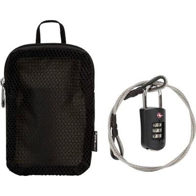Pacsafe 10261100 Kabelslot Zwart Cijferslot Pacsafe 10261100 Kabelslot Zwart Cijferslot