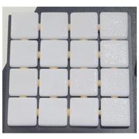 Mozaïek Ezarri Lisa Collection 2.5x2.5 cm Glossy White Ezarri - thumbnail