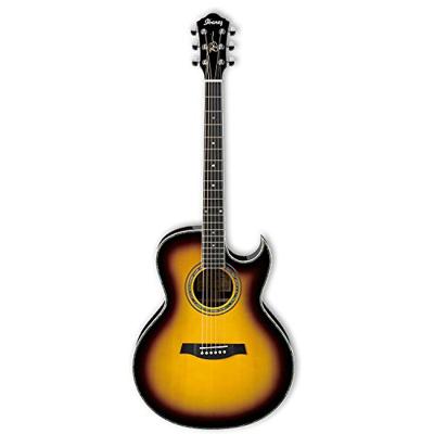 Ibanez JSA20-VB Joe Satriani Signature Model Vintage Burst elektrisch-akoestische westerngitaar - thumbnail