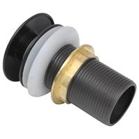 VidaXL Afvoer pop-up zonder overloop 6,4x6,4x9,1 cm grijs - thumbnail