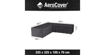 Loungesethoes hoekset 325x325x100xh70 cm AeroCover - Aerocover Loungesethoes hoekset 325x325x100xh70 cm AeroCover - Aerocover