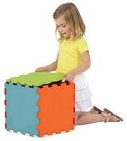 Schuimtegels Touch - Uni - LUDI meerkleurig - thumbnail