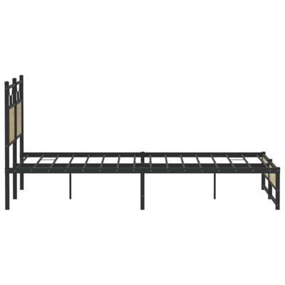 Bedframe zonder matras hout sonoma eikenkleurig 137x190 cm
