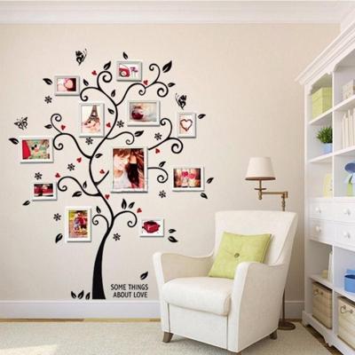 3D DIY verwisselbare foto boom PVC muur stickers muurschildering Art Home decor
