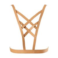 Bijoux Indiscrets - Maze Net Cleavage Harnas Bruin - thumbnail