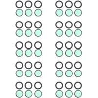 10 PCS Back Camera Lens for Samsung Galaxy S21 5G SM-G991 - thumbnail