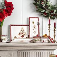 Villeroy & Boch Winter Bakery Delight Cakeschaal 39 x 26,5 cm - thumbnail
