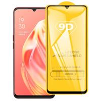 Voor OPPO A91 9D Full Glue Full Screen Tempered Glass Film - thumbnail