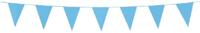 Kleine vlaggenlijn babyblauw 3m - thumbnail
