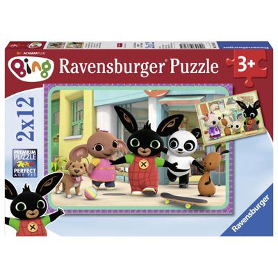 Ravensburger puzzel Bing&apos;s avontuur 2x12 stukjes