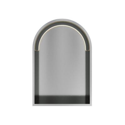 Hotbath &MORE Inbouwnis Toogmodel 30x45x10cm met LED IP44 RVS 316 Hotbath &MORE Inbouwnis Toogmodel 30x45x10cm met LED IP44 RVS 316