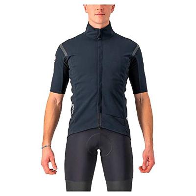 Castelli Gabba RoS 2 korte mouw fietsjack light black/black reflex heren L