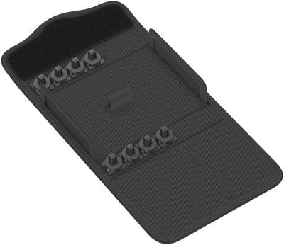 Wera 9469 Kraftform Kompakt 400 RA stoffen box, voor maximaal 9 onderdelen, leeg, 145 x 25 x 102 mm - 05136409001