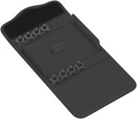 Wera 9469 Kraftform Kompakt 400 RA stoffen box, voor maximaal 9 onderdelen, leeg, 145 x 25 x 102 mm - 05136409001 - thumbnail