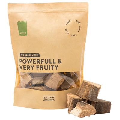 Rookchunks Appel 1.5kg Rookchunks Appel 1.5kg