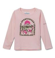 Columbia Hazeldel Hill™ LS Graphic T-Shirt Kinderen Fig S - thumbnail
