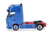 Herpa 311533-005 H0 Vrachtwagen Mercedes Benz Actros Gigaspace Solotrekmachine 2-assige met lampenbeugel en bescherming tegen bumper, zangblauw - thumbnail