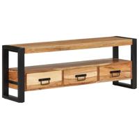 Tv-meubel 120x30x45 cm massief acaciahout - thumbnail
